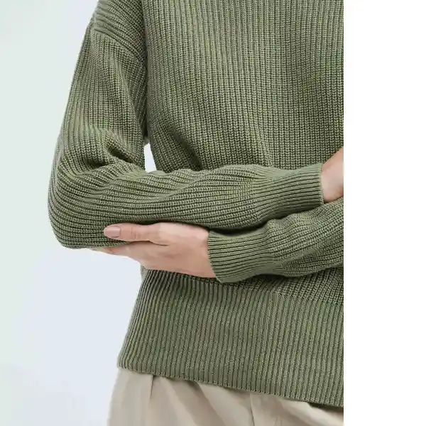 Suéter Cousy Mujer Verde Medio Talla S Chevignon