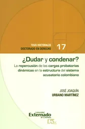 ¿Dudar y Condenar? - José Joaquín Urbano Martínez