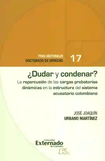 ¿Dudar y Condenar? - José Joaquín Urbano Martínez