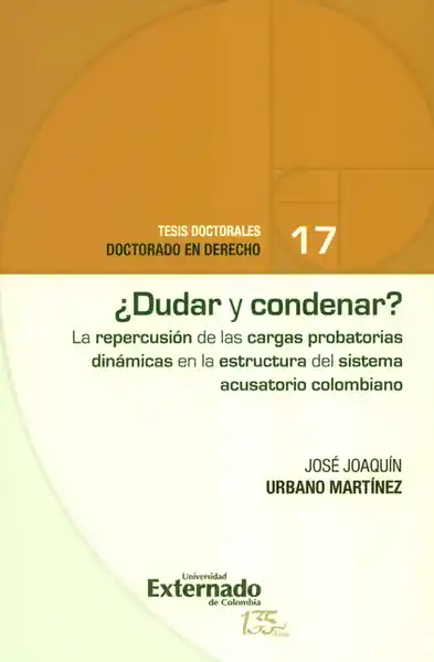 ¿Dudar y Condenar? - José Joaquín Urbano Martínez