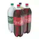 Coca-Cola Pack Gaseosa Surtida 3 L x 4 Und