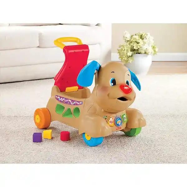 Fisher Price Juguete Didáctico Ríe y Aprende Perrito Camina