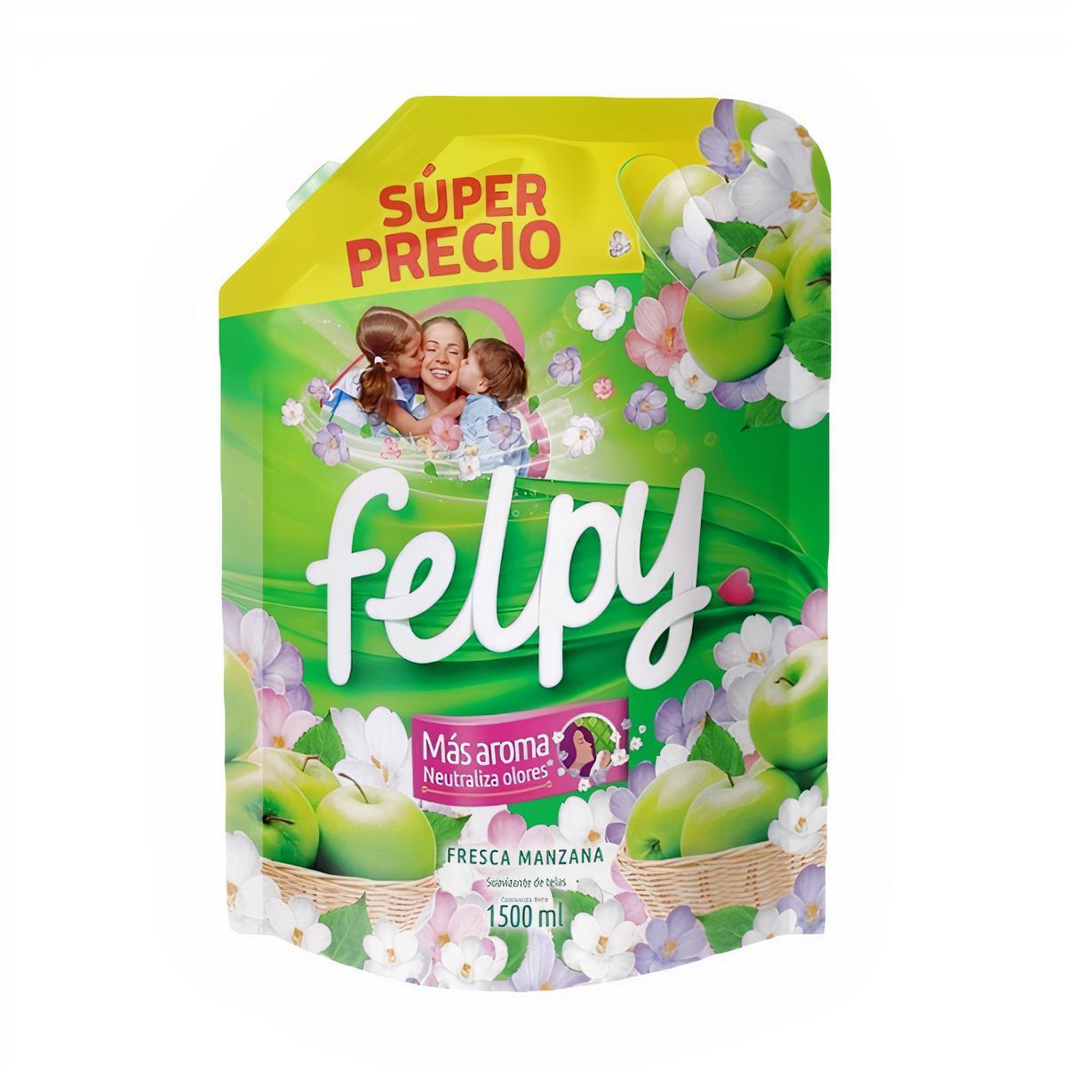 Felpy Suavizante Manzana 1500 ml
