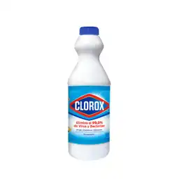 Clorox Blanqueador Elimina el 99% de Virus y Bacterias