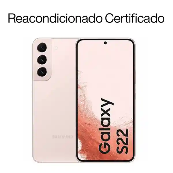 Samsung Galaxy Rosa S22 256Gb - Reacondicionado