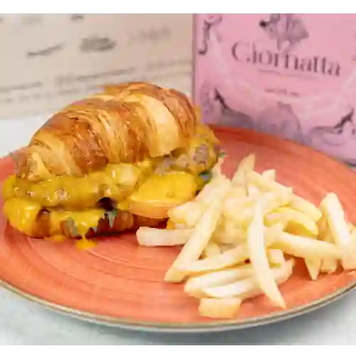 Croissant Smash Burger