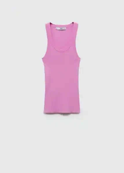 Top Riri Rosa Talla M Mujer Mango