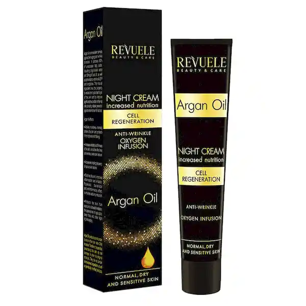 Crema Revuelede Noche Antiarrugas Con Aceite De Argan