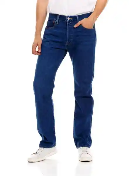 Levi's Jean 501 Original Fit Hombre Índigo Talla 32 - 36