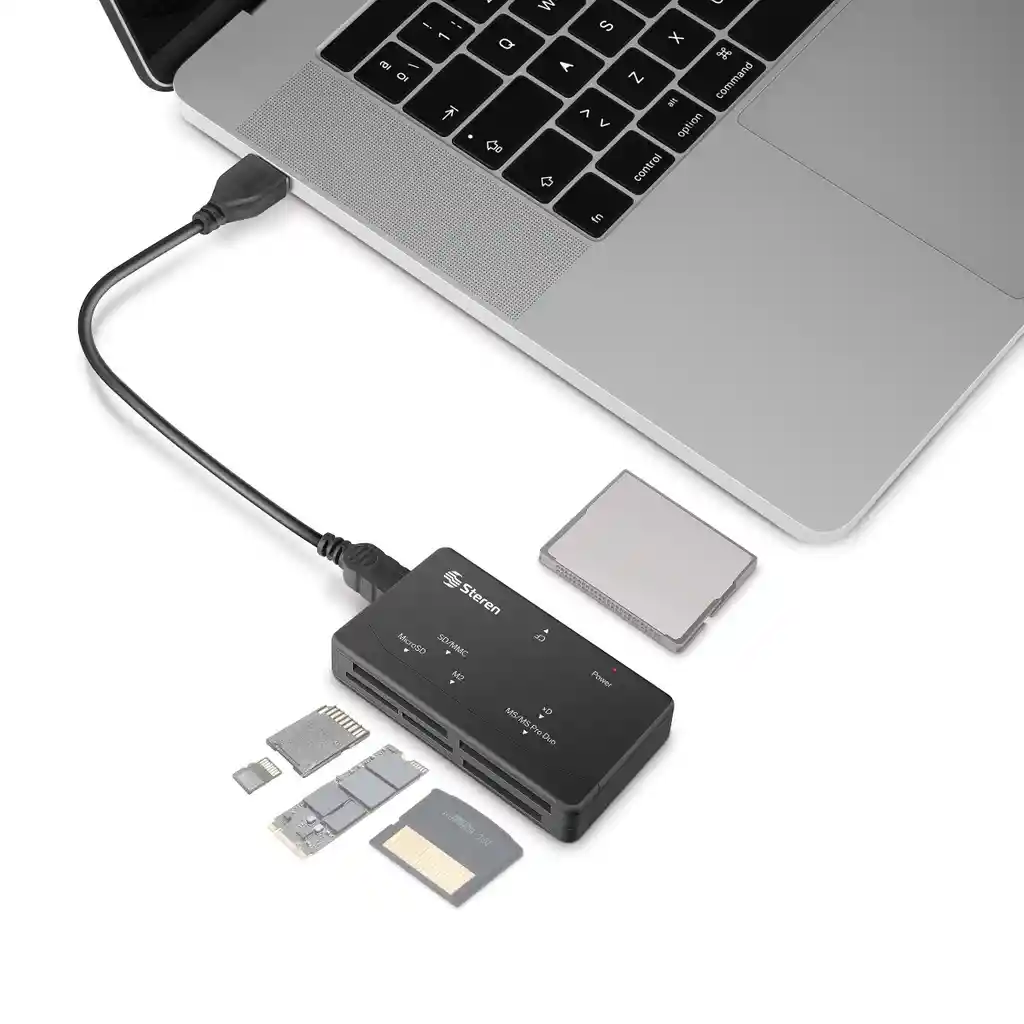 Lector Escritor Usb Para 8 Tipos de Memoria