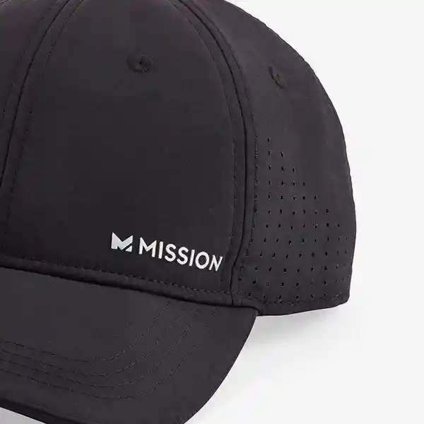 Mission Gorra Vented Negro