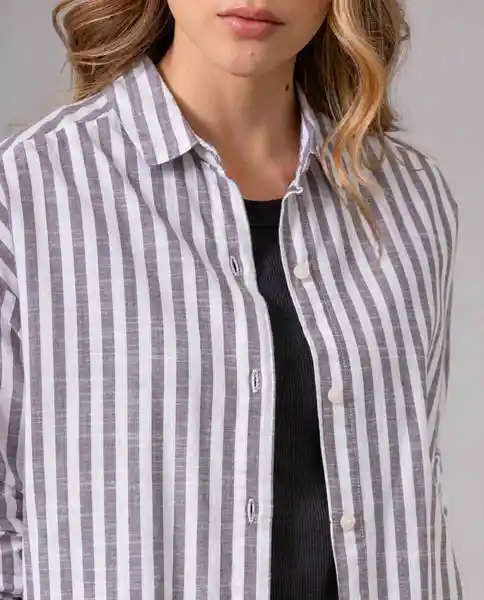 Camisa Mujer Gris M 210F001_GRI181306 Rifle