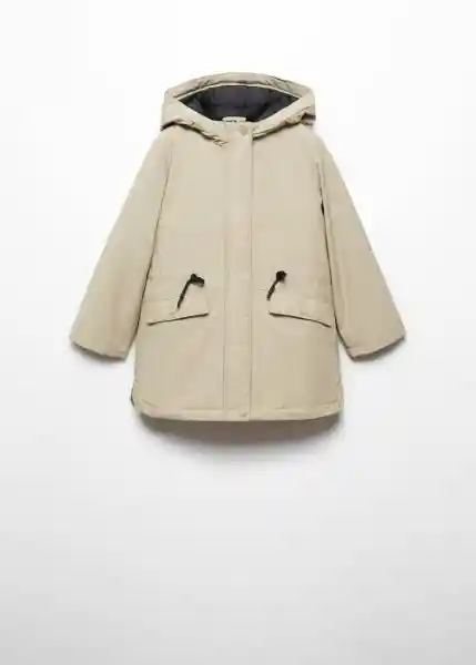 Abrigo Edik Khaki Talla 05 Niña Mango