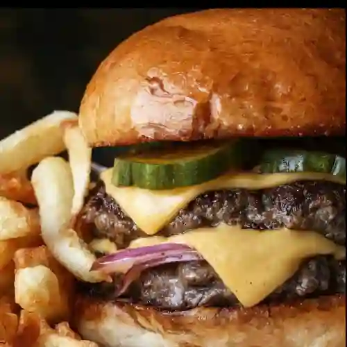Combo Hamburguesa Doble Americana