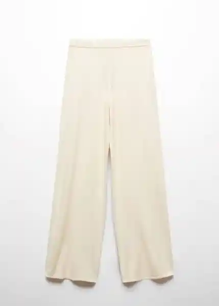 Pantalón Sophie-W Crudo Talla S Mujer Mango