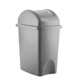 Estra Papelera Vaiven Gris 10 L