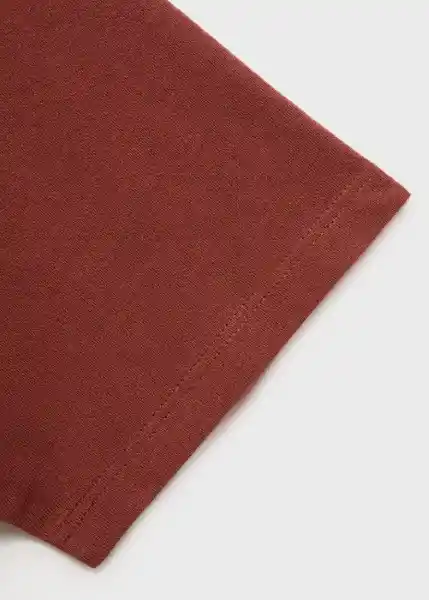 Camiseta Circo Terracota Talla L Hombre Mango