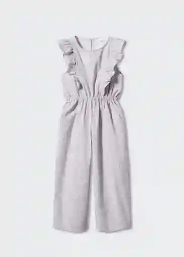 Enterizo Mono Carlota Malva Talla 12 Niñas Mango