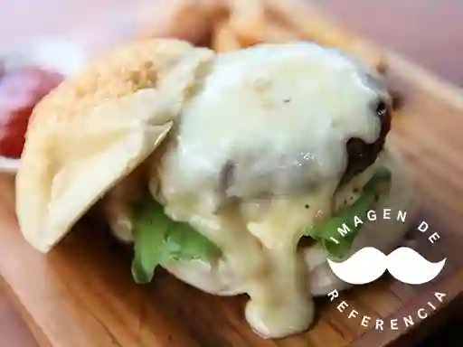 Hamburguesa 4 Quesos