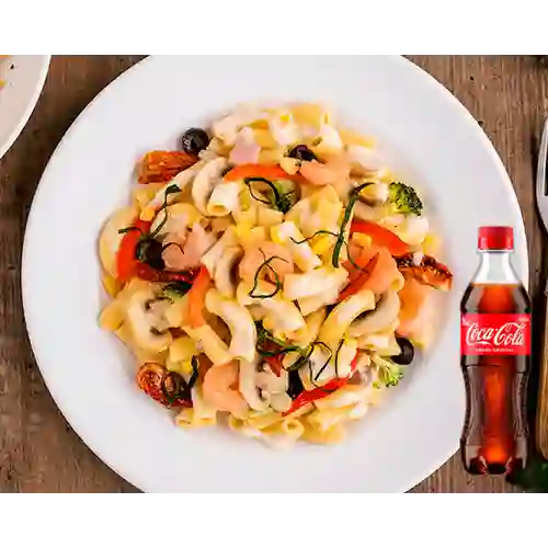 Arma Tu Pasta 10 Ingredientes +Cocacola Org 400ml