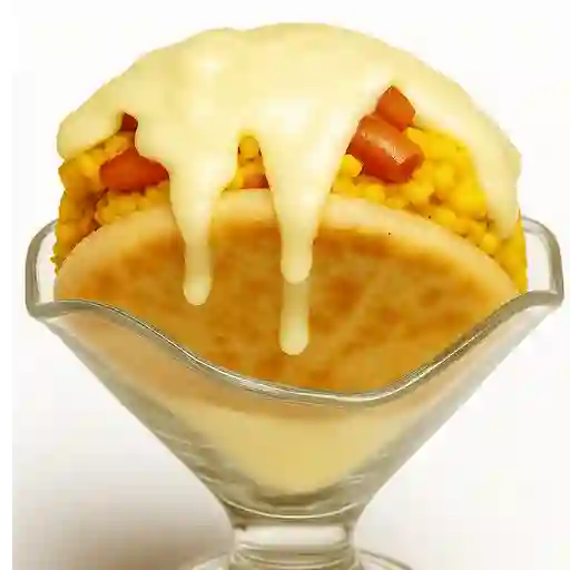 Arepa ranchera