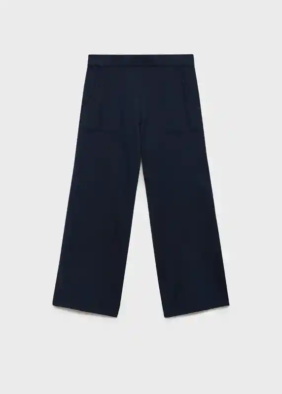 Pantalón Megan Navy Talla 10 Niñas Mango