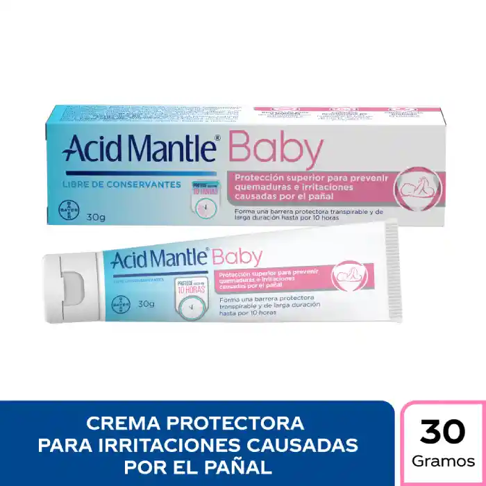 Acid Manlte Baby Crema Protectora para Irritaciones de Pañal