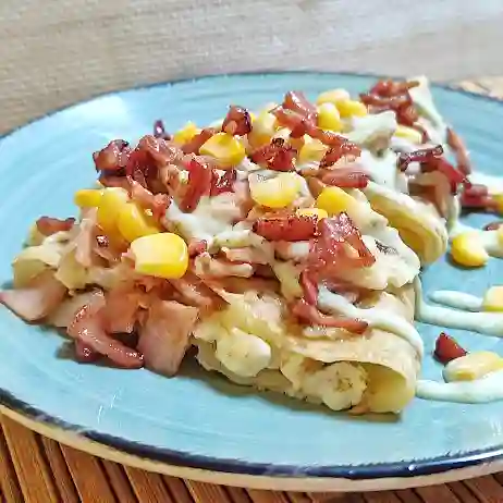 Crepe Pollo Tocineta- Antojo