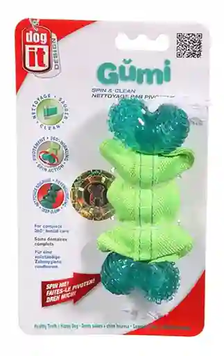 Dog it Juguete Perro Limpieza Dental Gummi Talla L