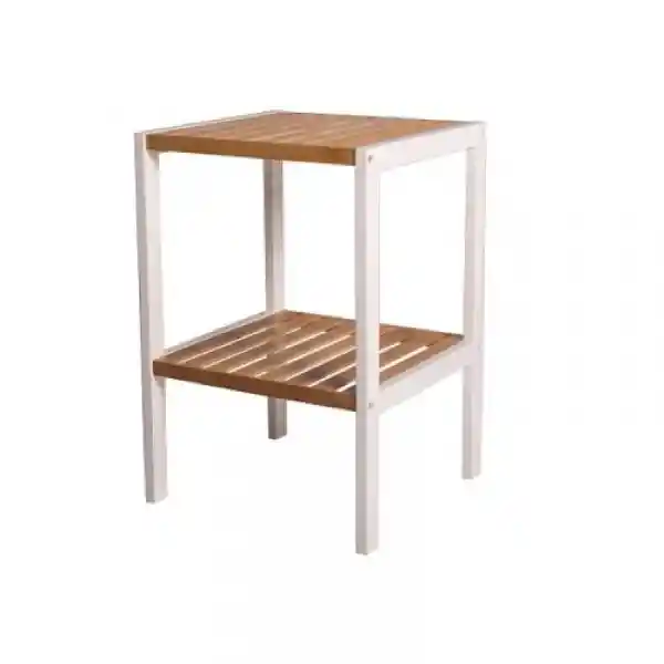 Cotidiana Repisa 2 Niveles Bamboo 34 x 33 x 50 cm