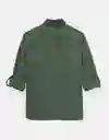 Camisa Mujer Verde Talla: SMALL 6092341 American Eagle