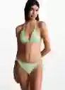 Bikini Glitter Verde Talla 20 Niña Mango