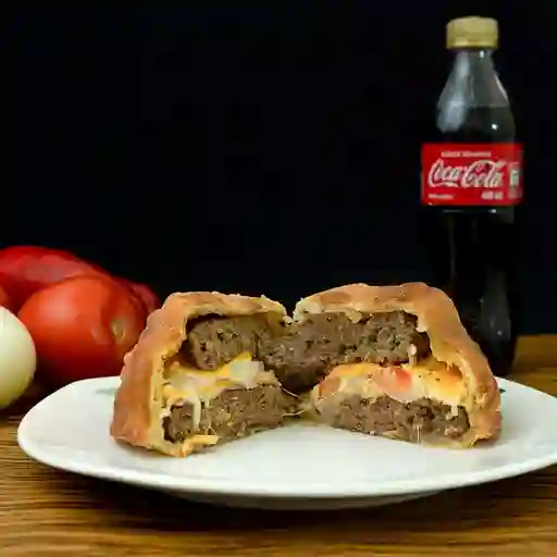 Empaburger + coca cola pet 400 ml