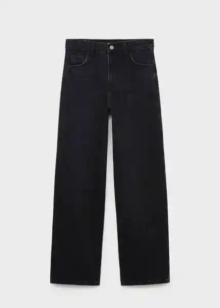 Jean Danila Tejano Negro Talla 36 Mujer Mango