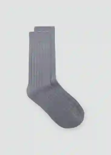 Calcetines Cas Gris Medio Vigoré Talla 99 Mujer Mango