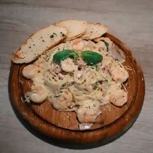 Pasta con Camarones