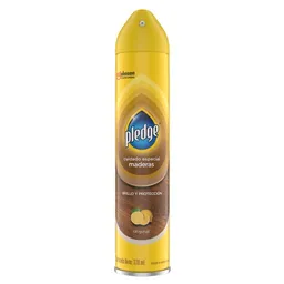 Pledge Lustrador de Muebles Aerosol Natural 378 mL