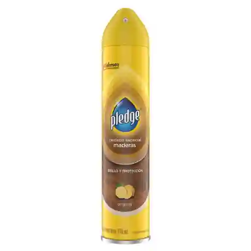 Pledge Lustrador de Muebles Aerosol Natural 378 mL