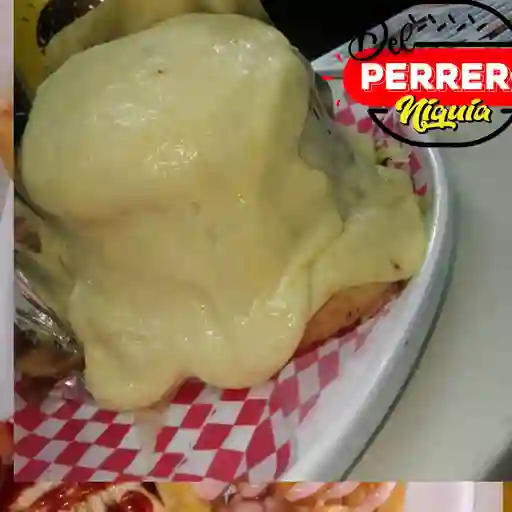 Hamburguesa con queso al extemo