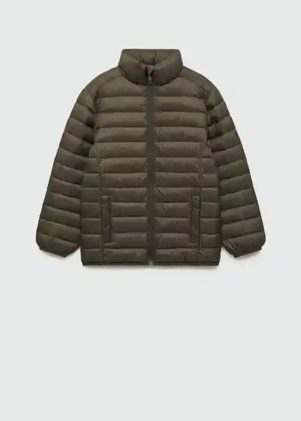 Abrigo Anorak Unico7 Khaki Talla 06 Niños Mango