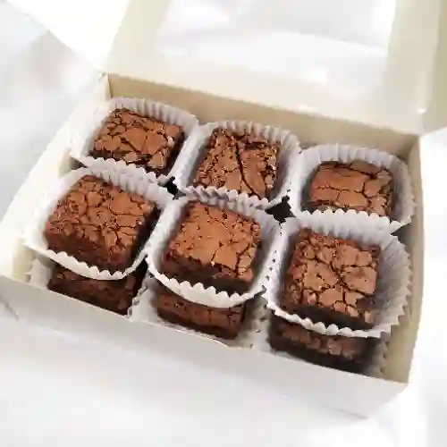 Caja de 12 Mini Brownies