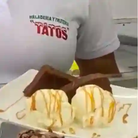 Chocorramo con Helado