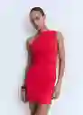Vestido Knot Rojo Talla S Mujer Mango