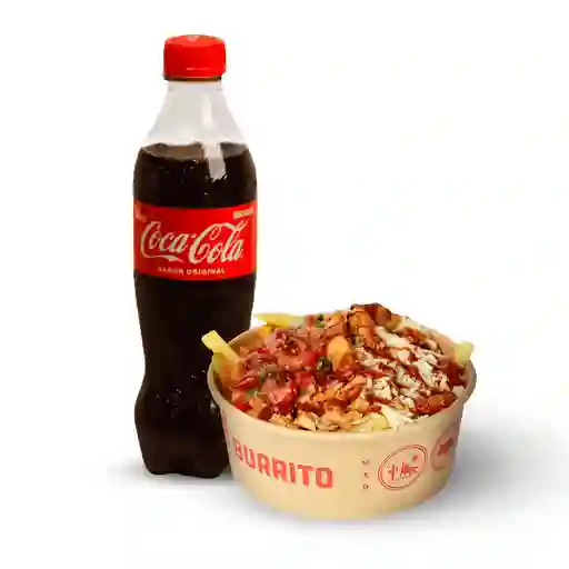 Chicken chulas + bebida 400ml