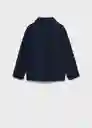 Abrigo Parka Fernando Navy Talla 07 Niños Mango