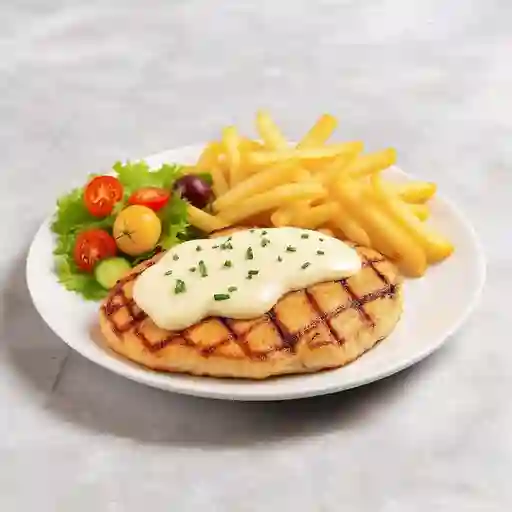 Pechuga gratinada