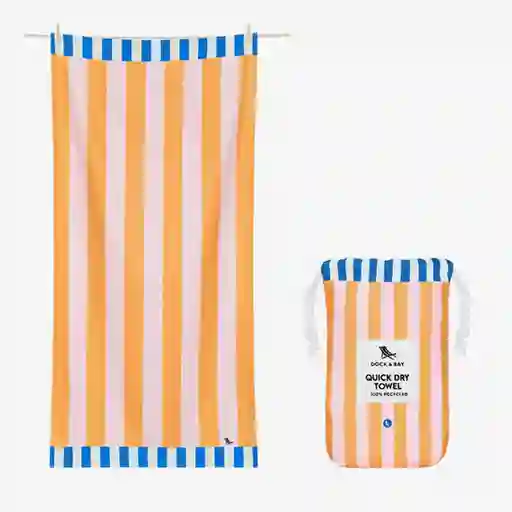 Dock & Bay Toalla Microfibra Mellow Yellow