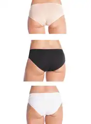 Panty Cachetero Para Mujer Neutro Bronzini