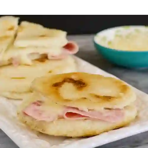 Arepa Jamón y Queso