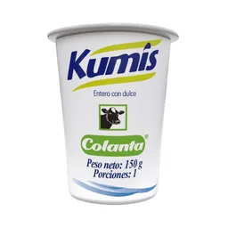 Kumis Colanta Entero con Dulce